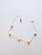 Elegant 14k gold filled freshwater pearl bracelet - Handmade (etsy image id: 7488752878)