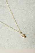 Keshi Edison Pearl necklace gold filled chain - purple/pink colors (etsy image id: 7683988670)