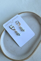 Blue Akoya Pearl Earrings – 14k Gold Filled Lever Backs (etsy image id: 7926953113)