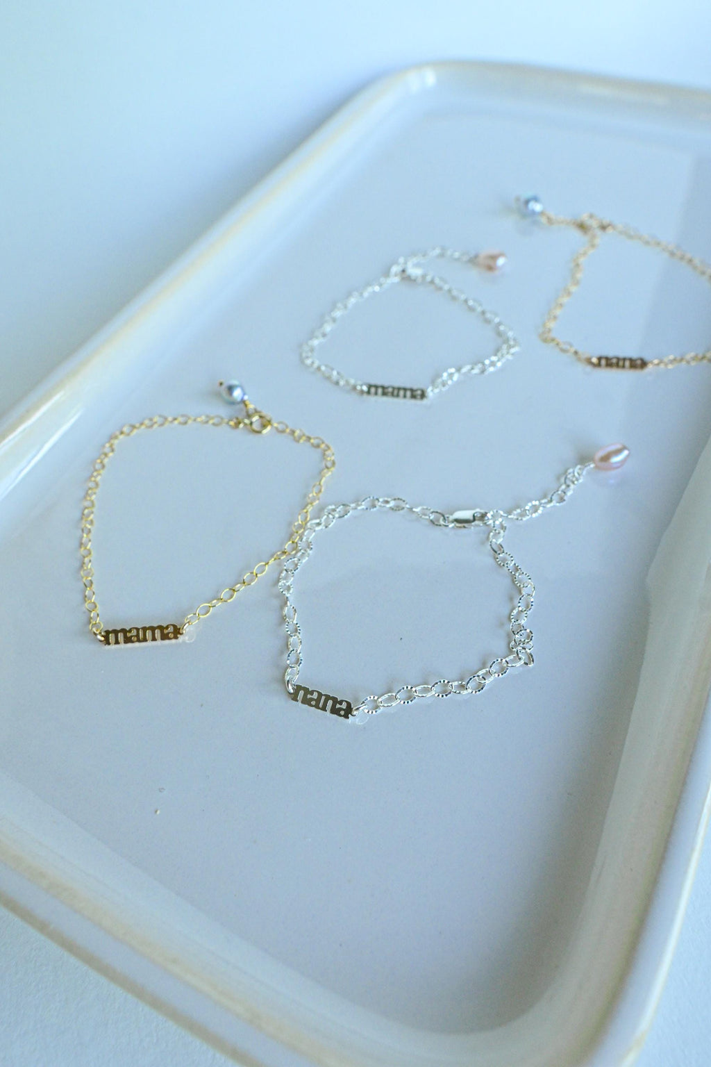Mama Nana Pearl Bracelet – Akoya or Edison Pearl, 14k Gold Filled (etsy image id: 7974127570)