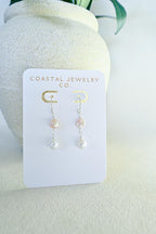 Sterling silver Keshi Edison pearl earrings with tear drop Edison pearl (etsy image id: 8009349422)