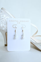 White Akoya and Freshwater Pearl Drop Earrings – 14k Gold Filled Bridal Jewelry (etsy image id: 8021531141)