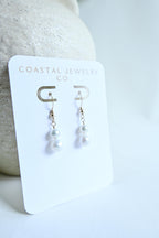 White Akoya and Freshwater Pearl Drop Earrings – 14k Gold Filled Bridal Jewelry (etsy image id: 8021537821)