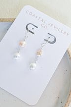 Sterling silver Keshi Edison pearl earrings with tear drop Edison pearl (etsy image id: 8057266863)